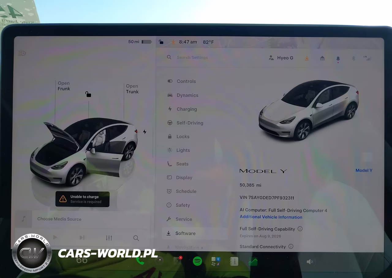 2023 Tesla Model Y Rwd VIN:7SAYGDED7PF932311 - 7