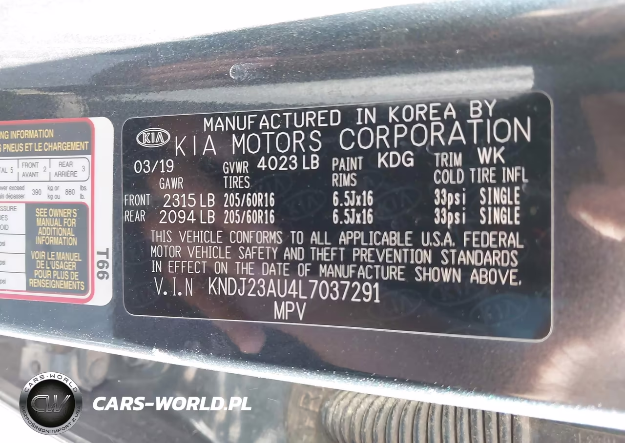 2020 Kia Soul Lx VIN:KNDJ23AU4L7037291 - 9