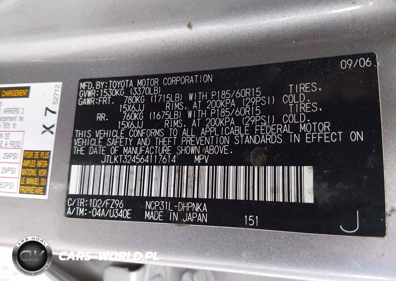 2006 Scion Xb VIN:JTLKT324564117614 - 9