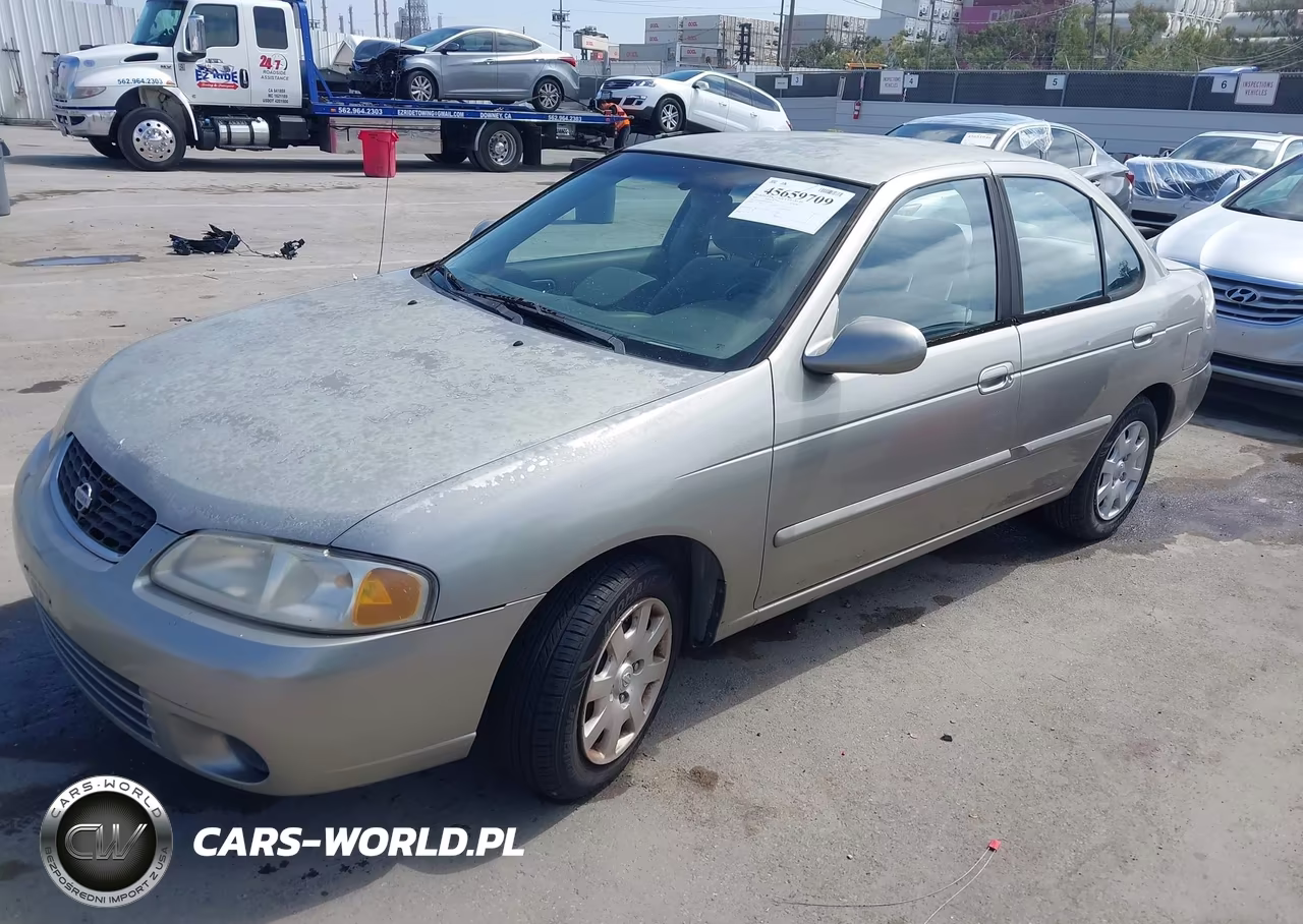 2001 Nissan Sentra Gxe VIN:3N1CB51D71L492300 - 2