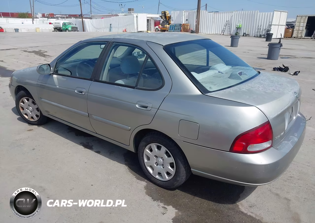 2001 Nissan Sentra Gxe VIN:3N1CB51D71L492300 - 3