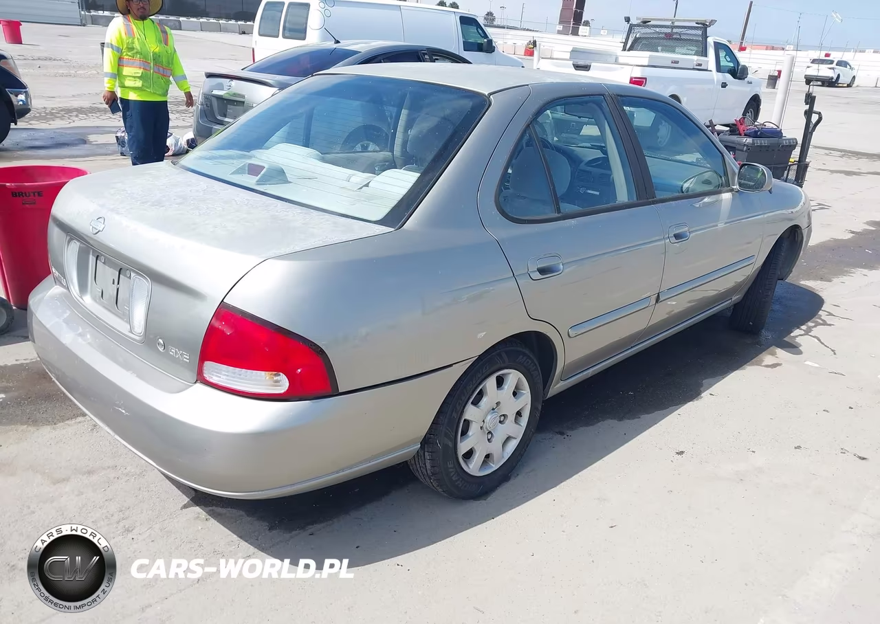 2001 Nissan Sentra Gxe VIN:3N1CB51D71L492300 - 4
