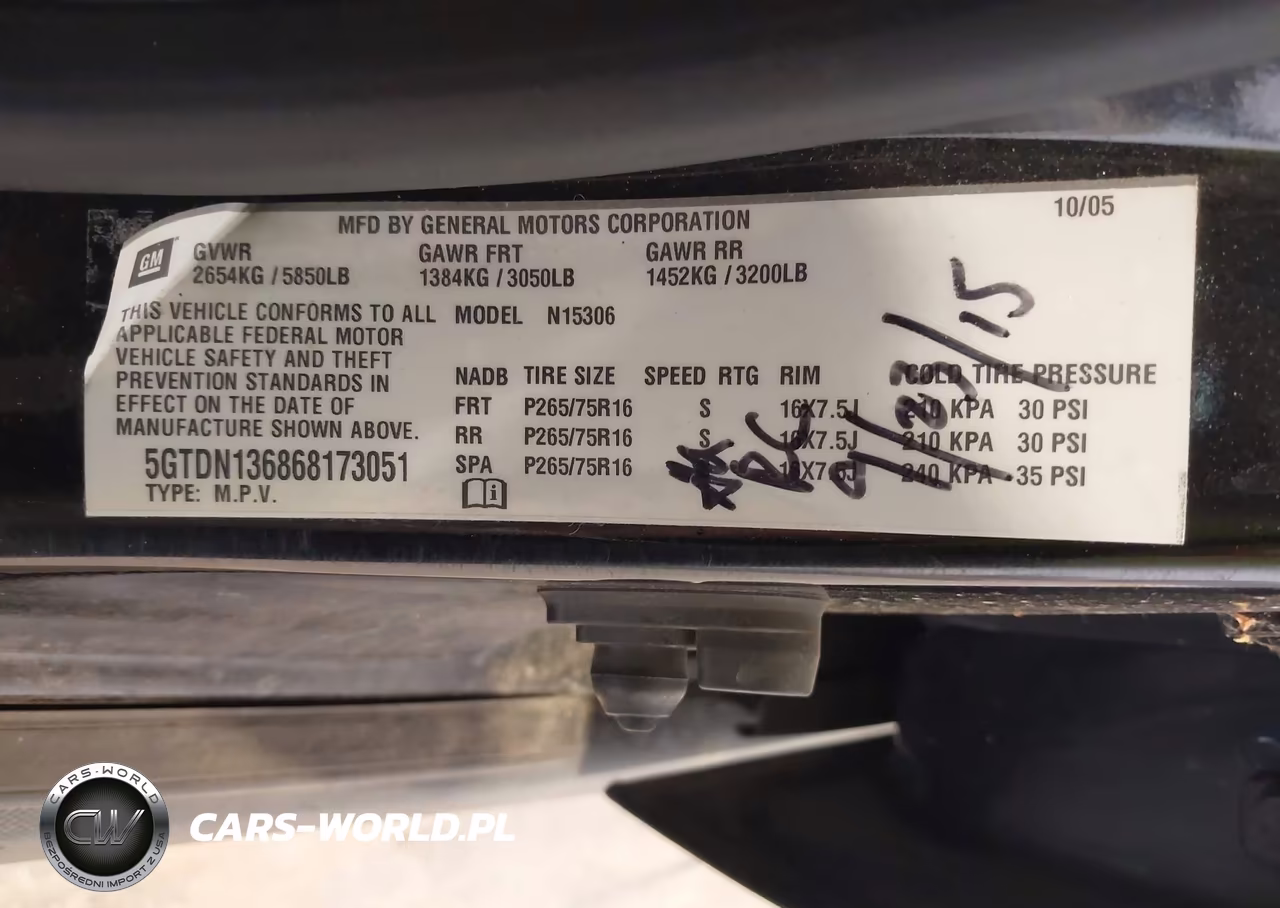 2006 Hummer H3 Suv VIN:5GTDN136868173051 - 9