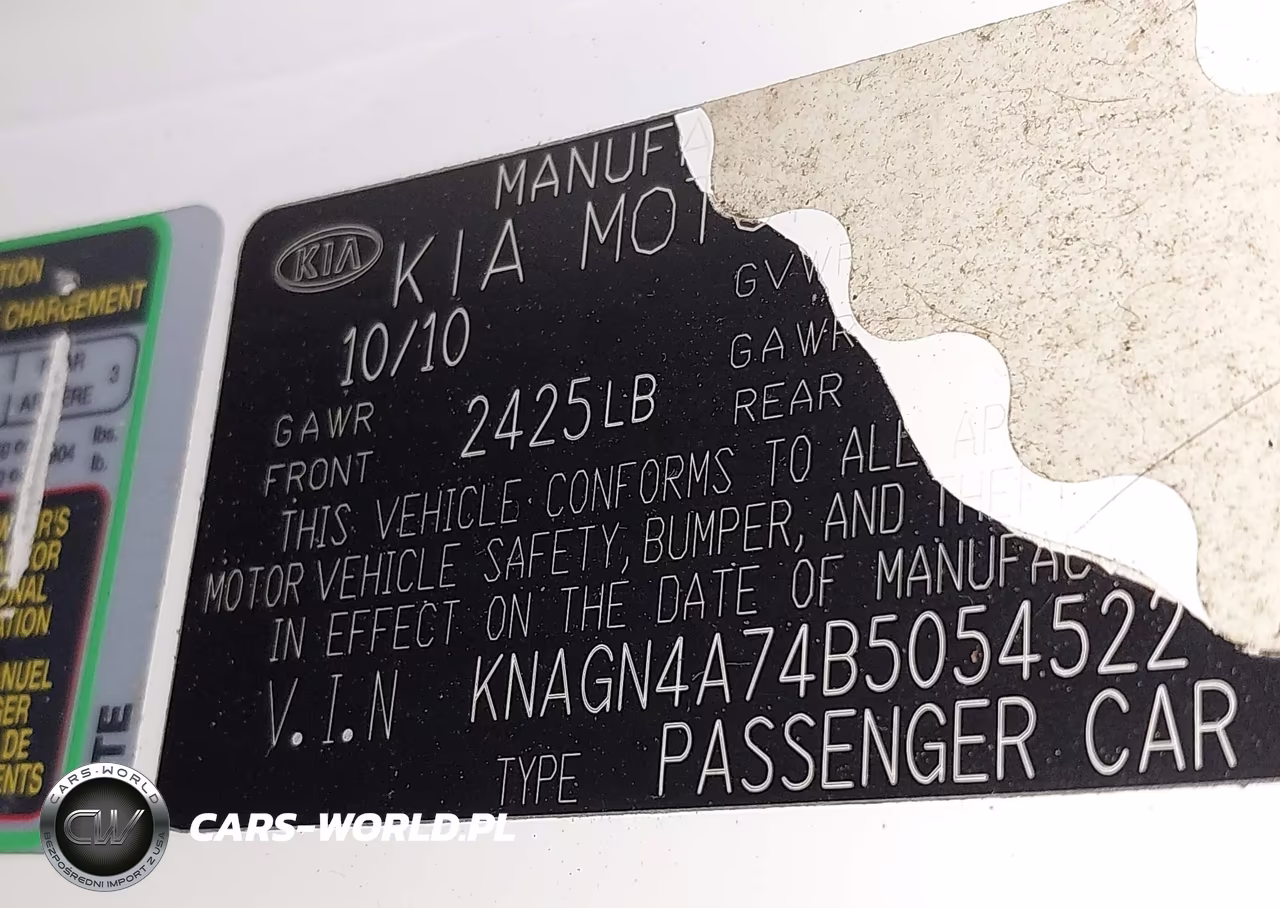 2011 Kia Optima Ex VIN:KNAGN4A74B5054522 - 9