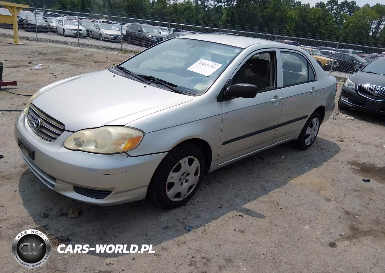 2003 Toyota Corolla Ce VIN:JTDBR32E532007804 - 2