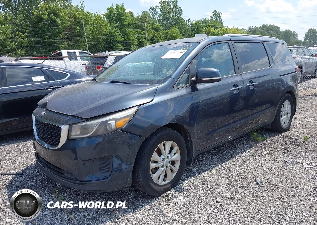 2016 Kia Sedona Lx VIN:KNDMB5C16G6140039 - 2