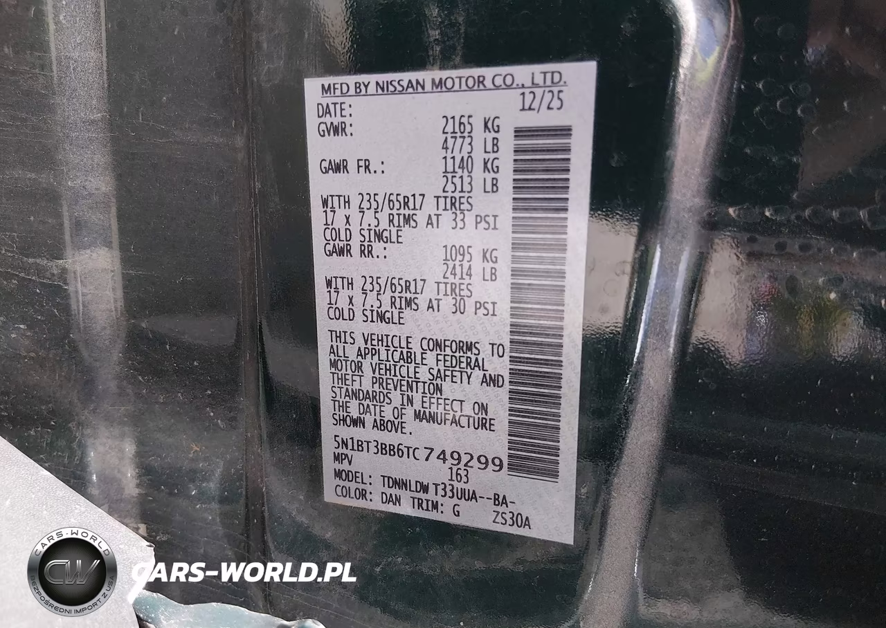 2026 Nissan Rogue Rock Creek VIN:5N1BT3BB6TC749299 - 9