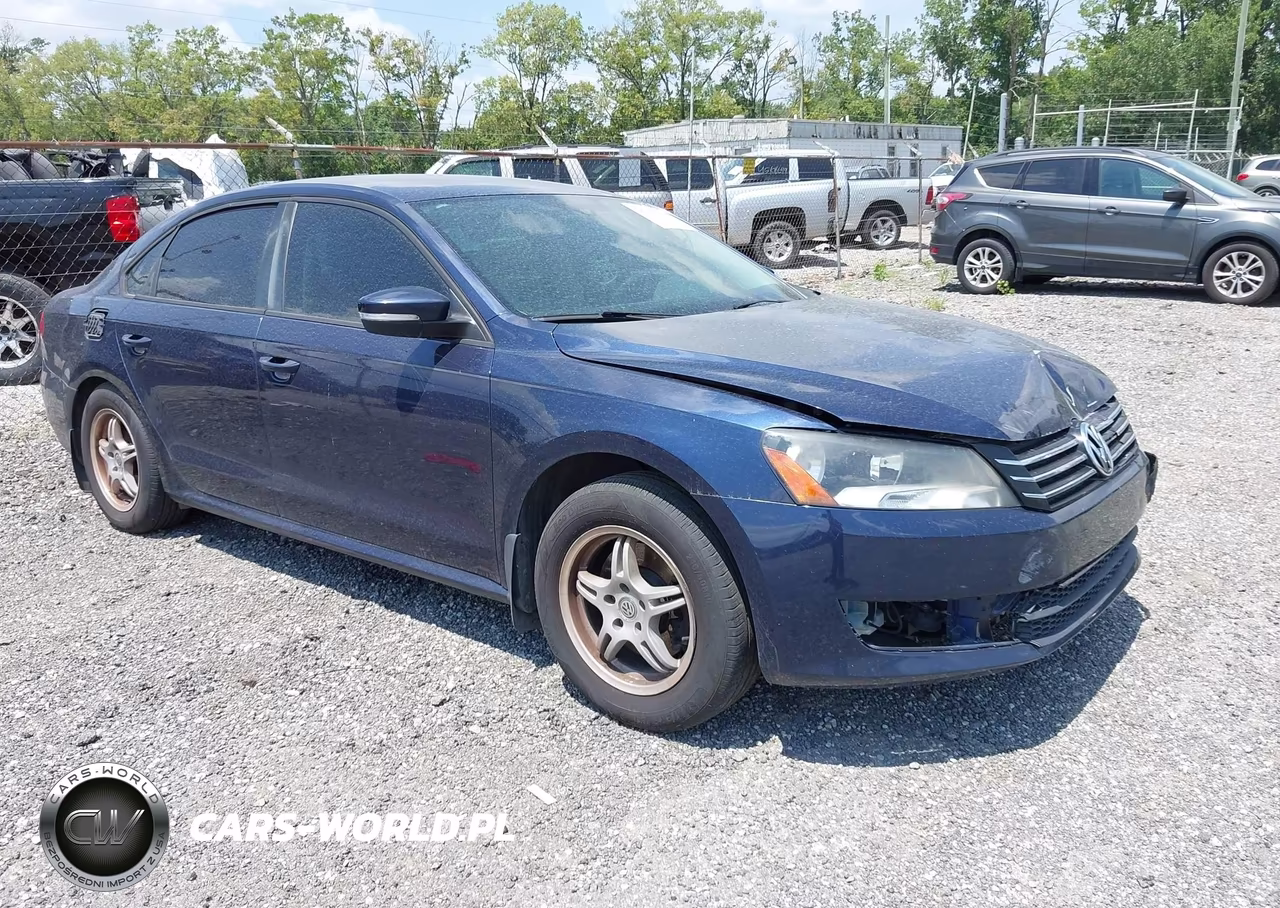 2014 Volkswagen Passat 1.8T S VIN:1VWAS7A30EC042185 - 1