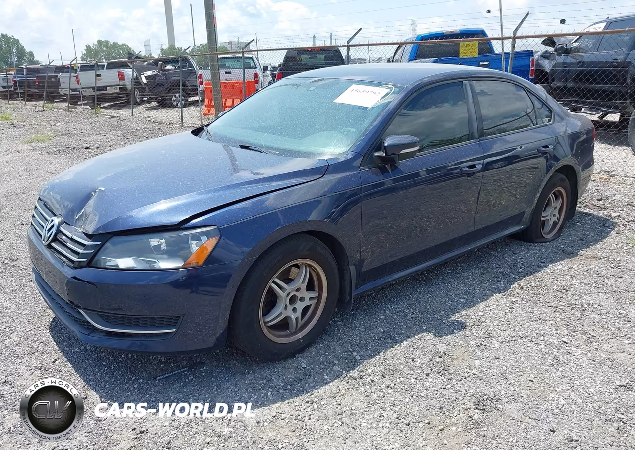 2014 Volkswagen Passat 1.8T S VIN:1VWAS7A30EC042185 - 2