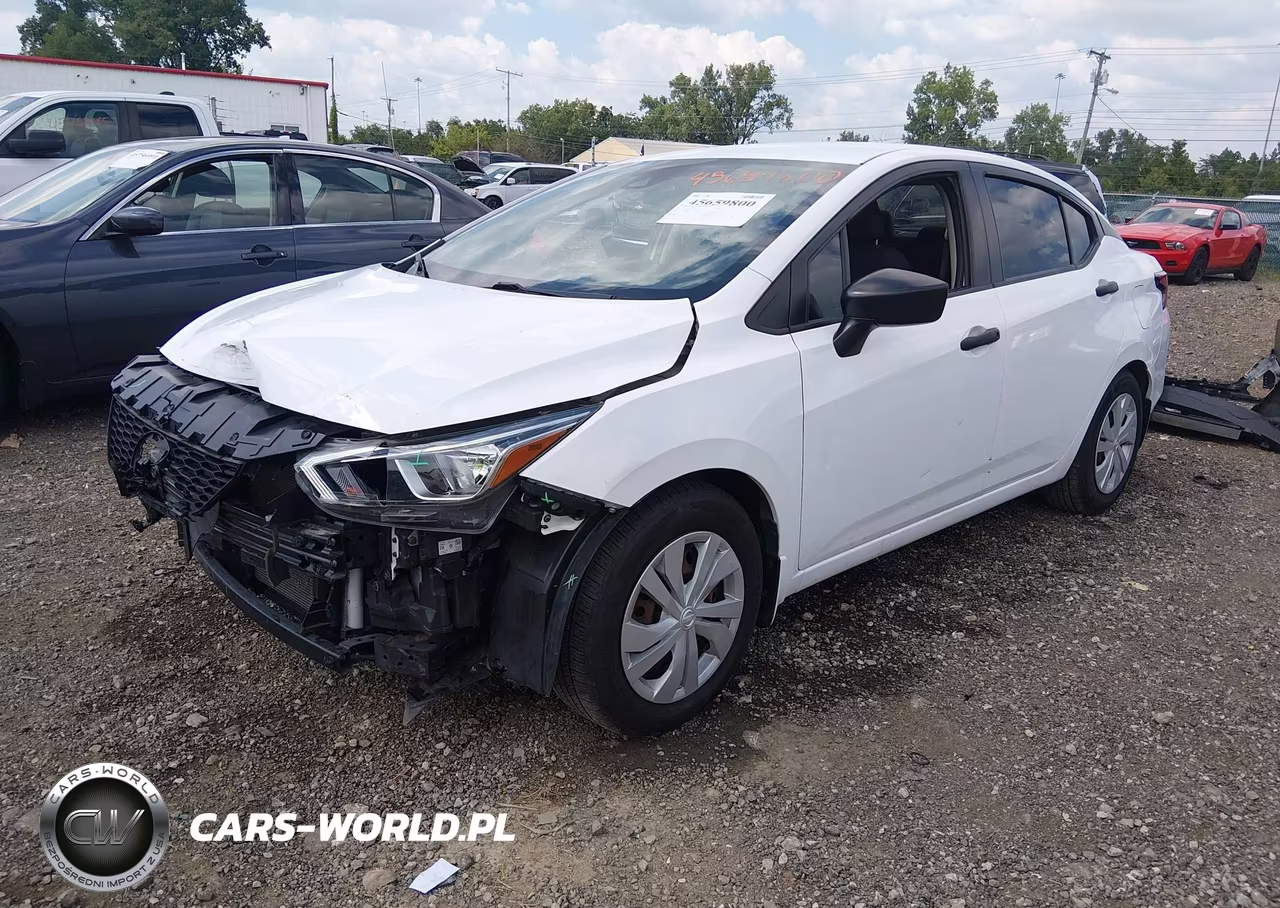 2020 Nissan Versa S Xtronic Cvt VIN:3N1CN8DVXLL905052 - 2