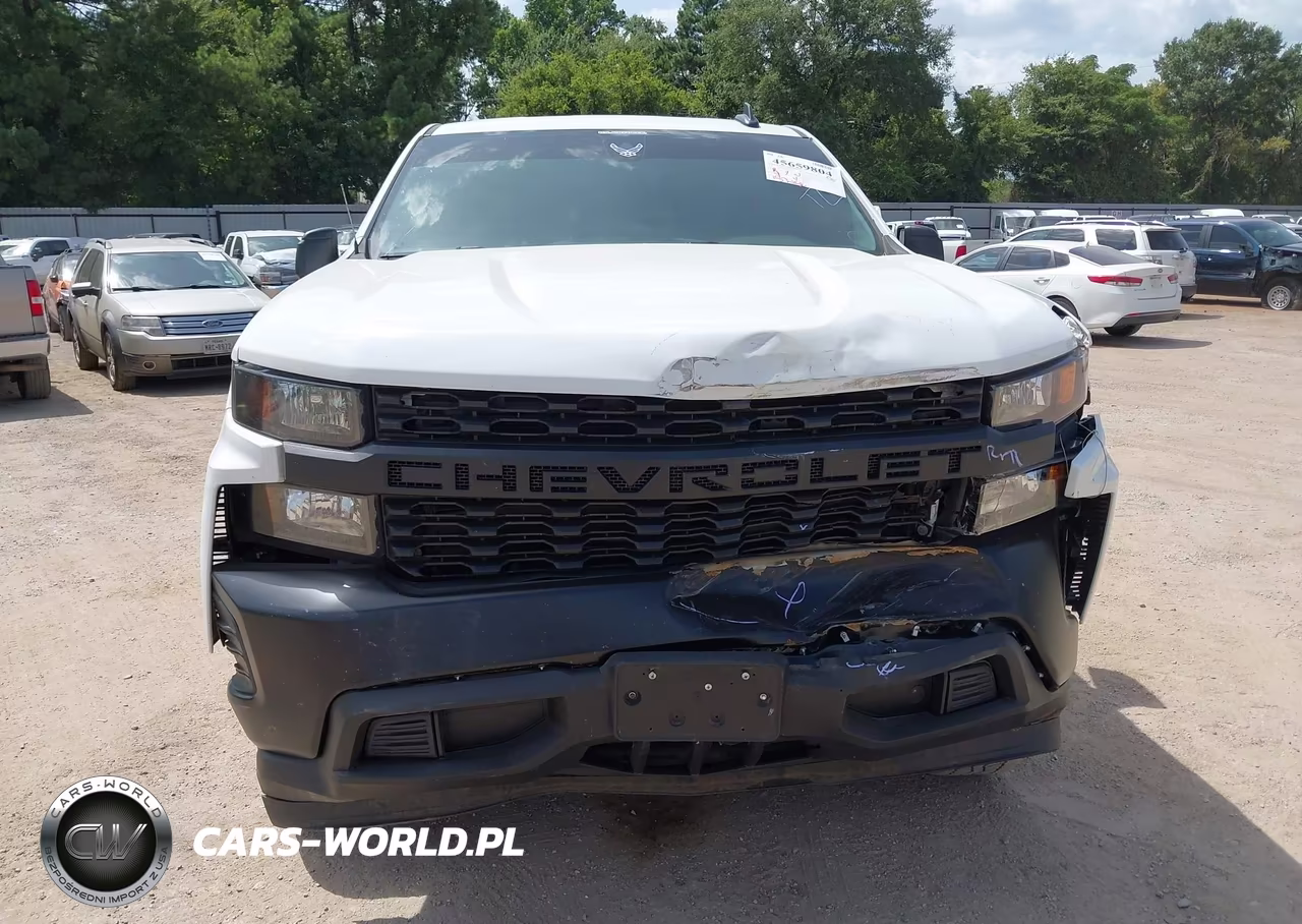 2021 Chevrolet Silverado 1500 2Wd Long Bed Wt VIN:3GCNWAEK1MG370377 - 12