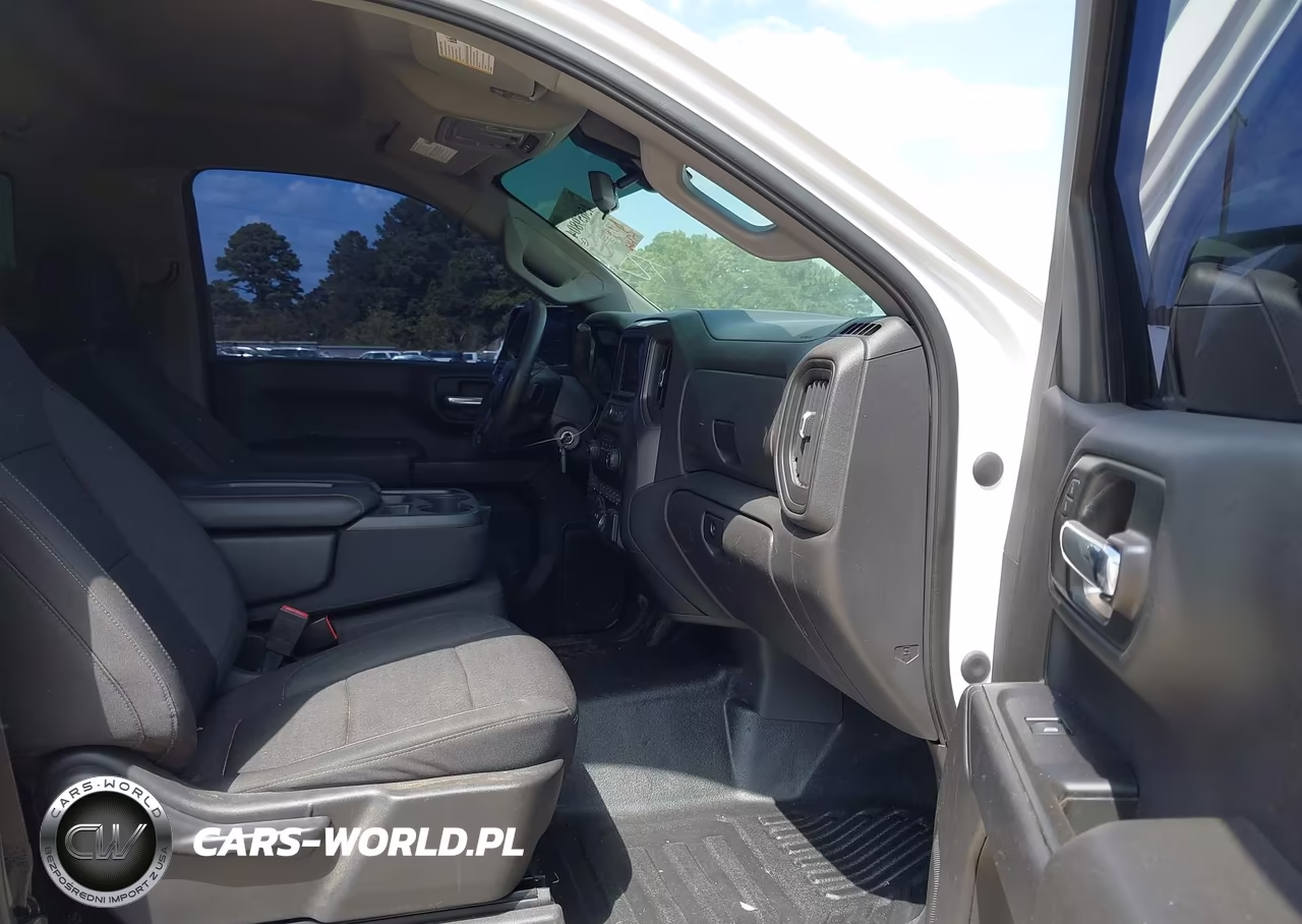 2021 Chevrolet Silverado 1500 2Wd Long Bed Wt VIN:3GCNWAEK1MG370377 - 5
