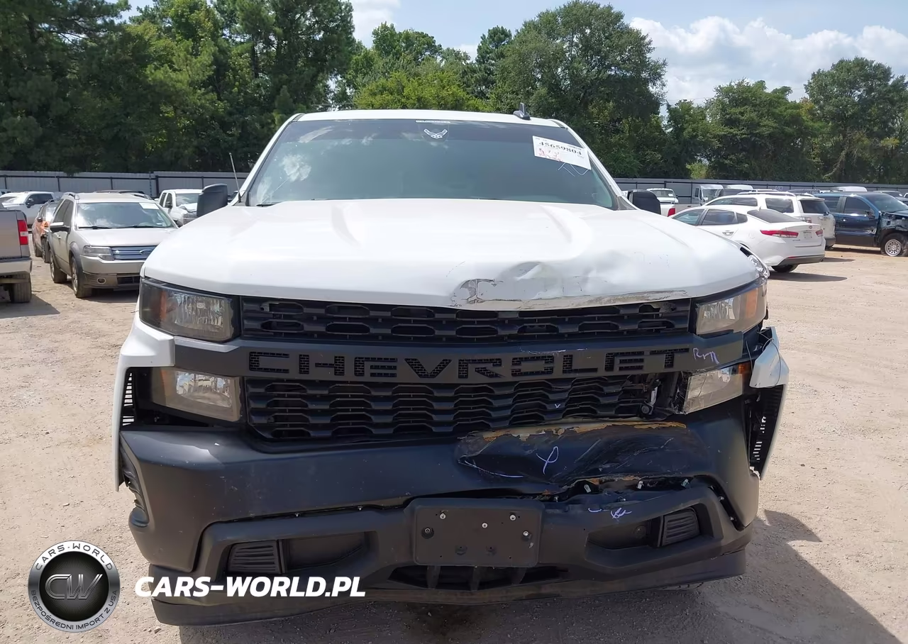 2021 Chevrolet Silverado 1500 2Wd Long Bed Wt VIN:3GCNWAEK1MG370377 - 6