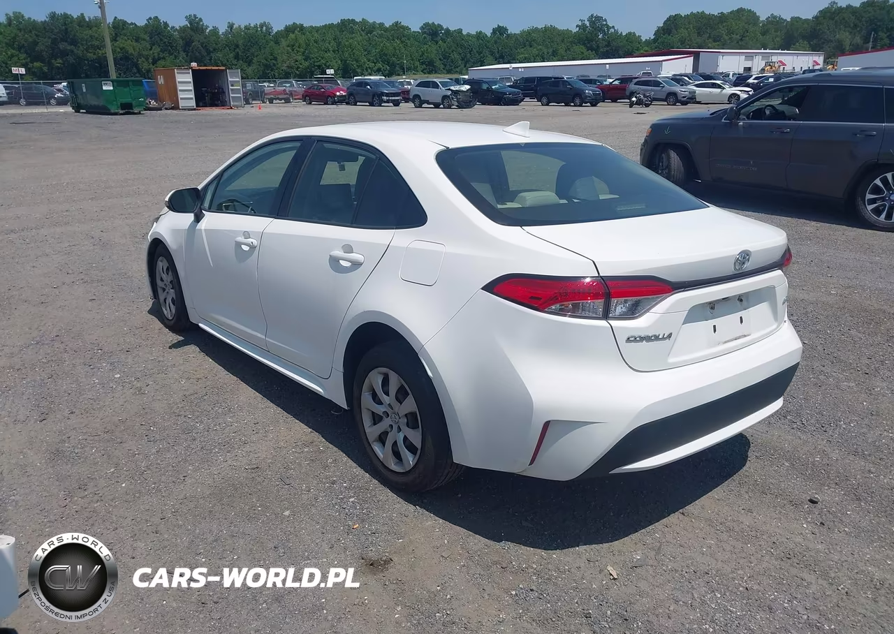 2021 Toyota Corolla Le VIN:JTDEPMAEXMJ152113 - 3