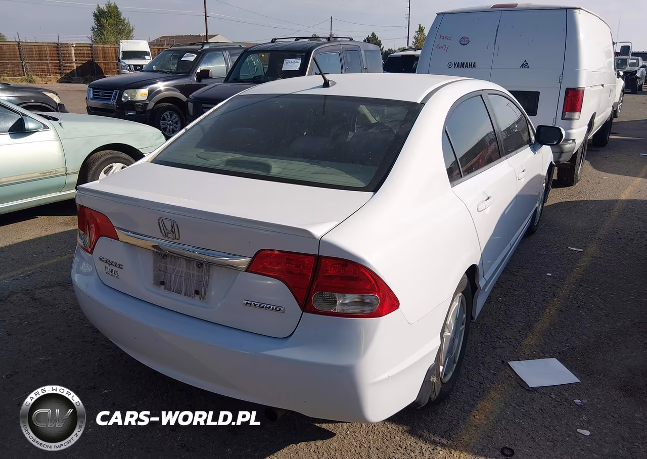 2009 Honda Civic Hybrid VIN:JHMFA36209S004499 - 4