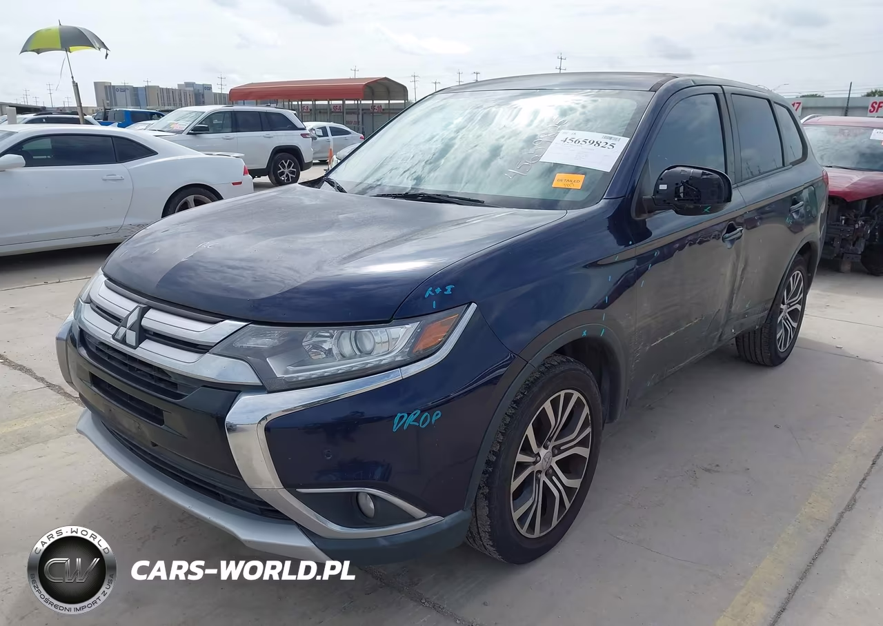 2017 Mitsubishi Outlander Es VIN:JA4AD2A30HZ033742 - 2