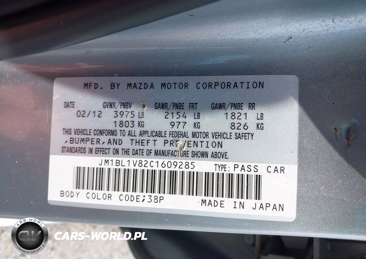 2012 Mazda Mazda3 I Touring VIN:JM1BL1V82C1609285 - 9