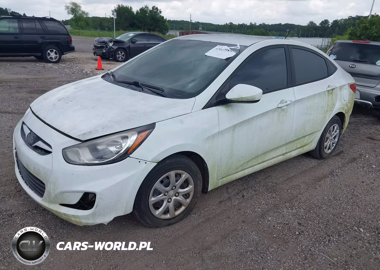 2014 Hyundai Accent Gls VIN:KMHCT4AE1EU590419 - 2
