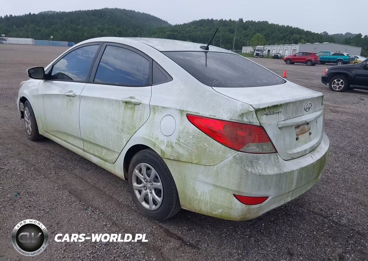 2014 Hyundai Accent Gls VIN:KMHCT4AE1EU590419 - 3