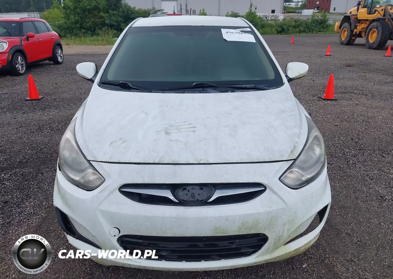 2014 Hyundai Accent Gls VIN:KMHCT4AE1EU590419 - 6