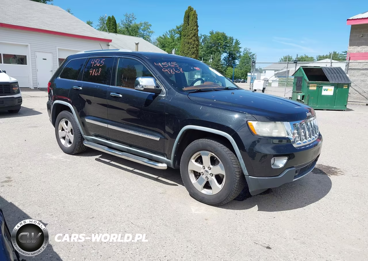 2012 Jeep Grand Cherokee Overland VIN:1C4RJFCT9CC197346 - 1