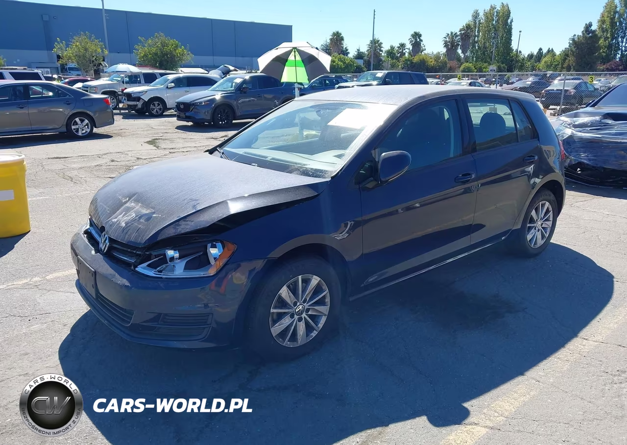 2016 Volkswagen Golf Tsi S 4-Door VIN:3VW217AU8GM056840 - 2
