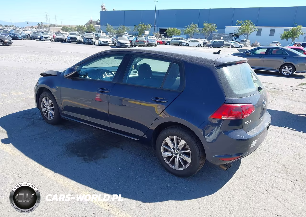 2016 Volkswagen Golf Tsi S 4-Door VIN:3VW217AU8GM056840 - 3