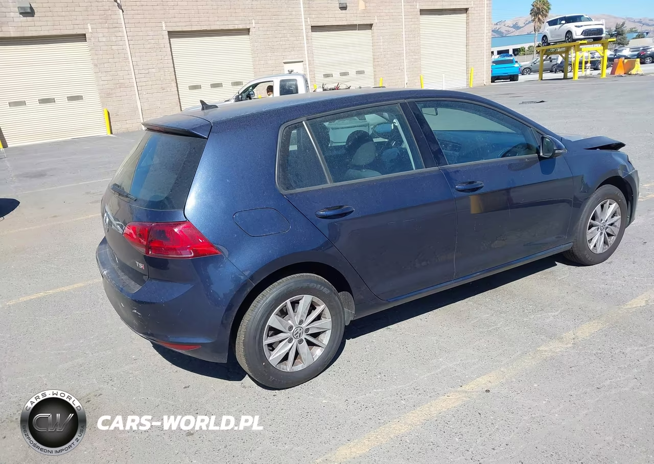 2016 Volkswagen Golf Tsi S 4-Door VIN:3VW217AU8GM056840 - 4