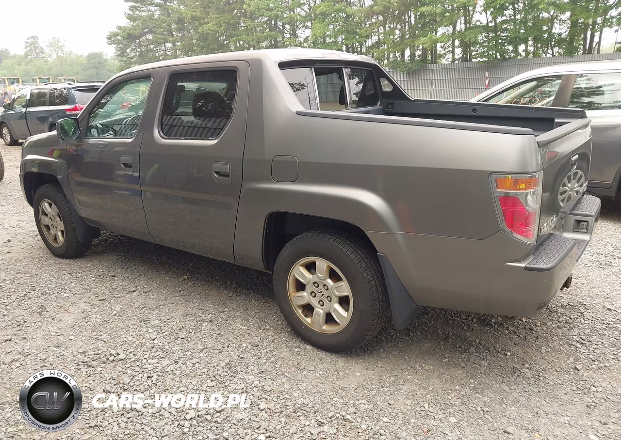 2007 Honda Ridgeline Rtl VIN:2HJYK16517H525348 - 3
