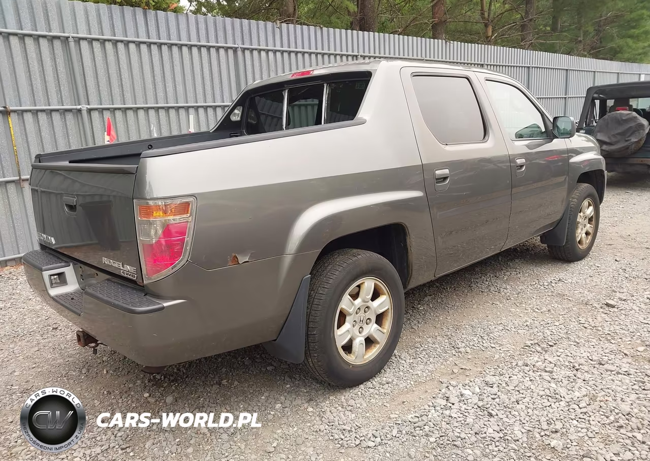 2007 Honda Ridgeline Rtl VIN:2HJYK16517H525348 - 4