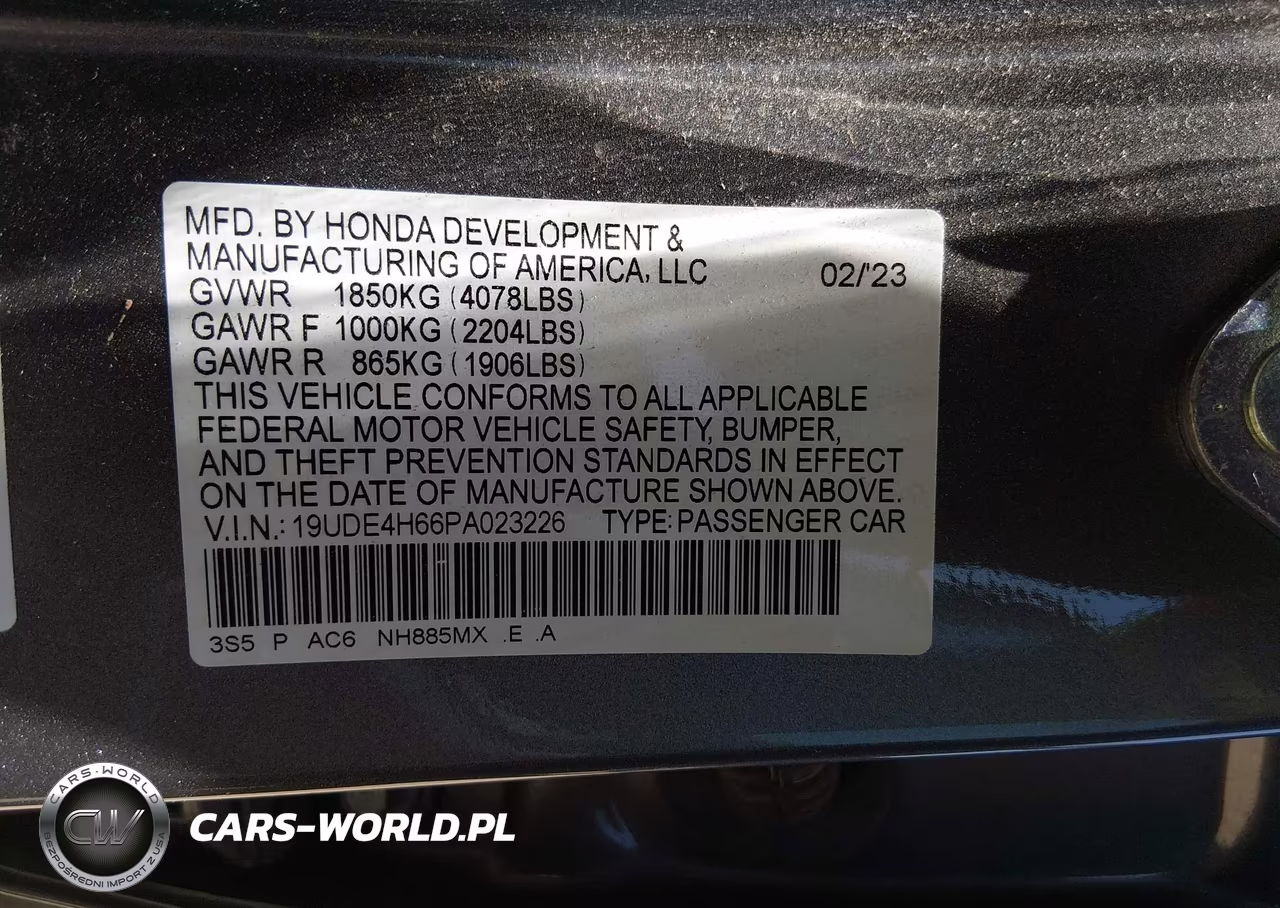 2023 Acura Integra A-Spec Technology VIN:19UDE4H66PA023226 - 9