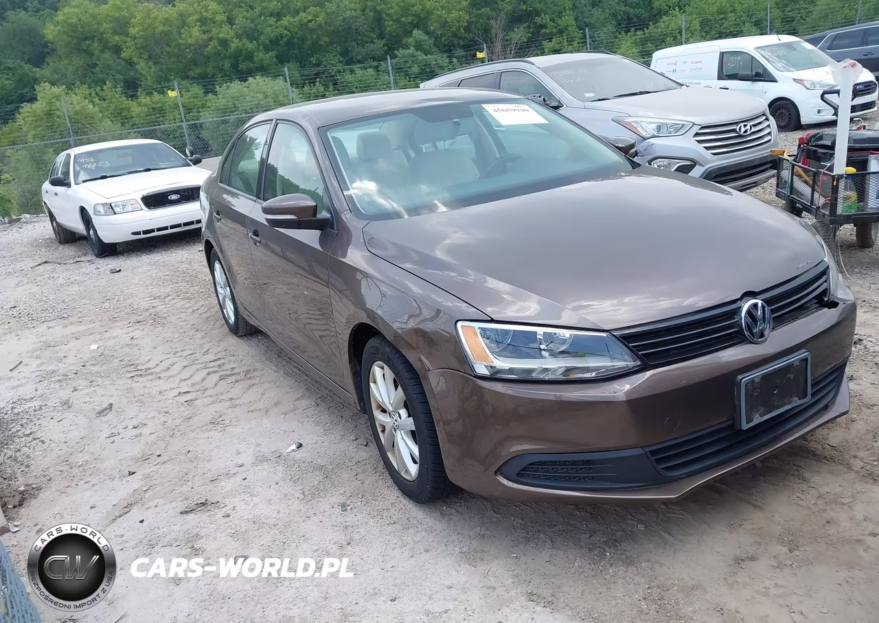2011 Volkswagen Jetta 2.5L Se VIN:3VWDX7AJ8BM325067 - 1