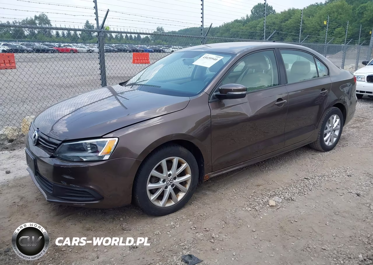 2011 Volkswagen Jetta 2.5L Se VIN:3VWDX7AJ8BM325067 - 2