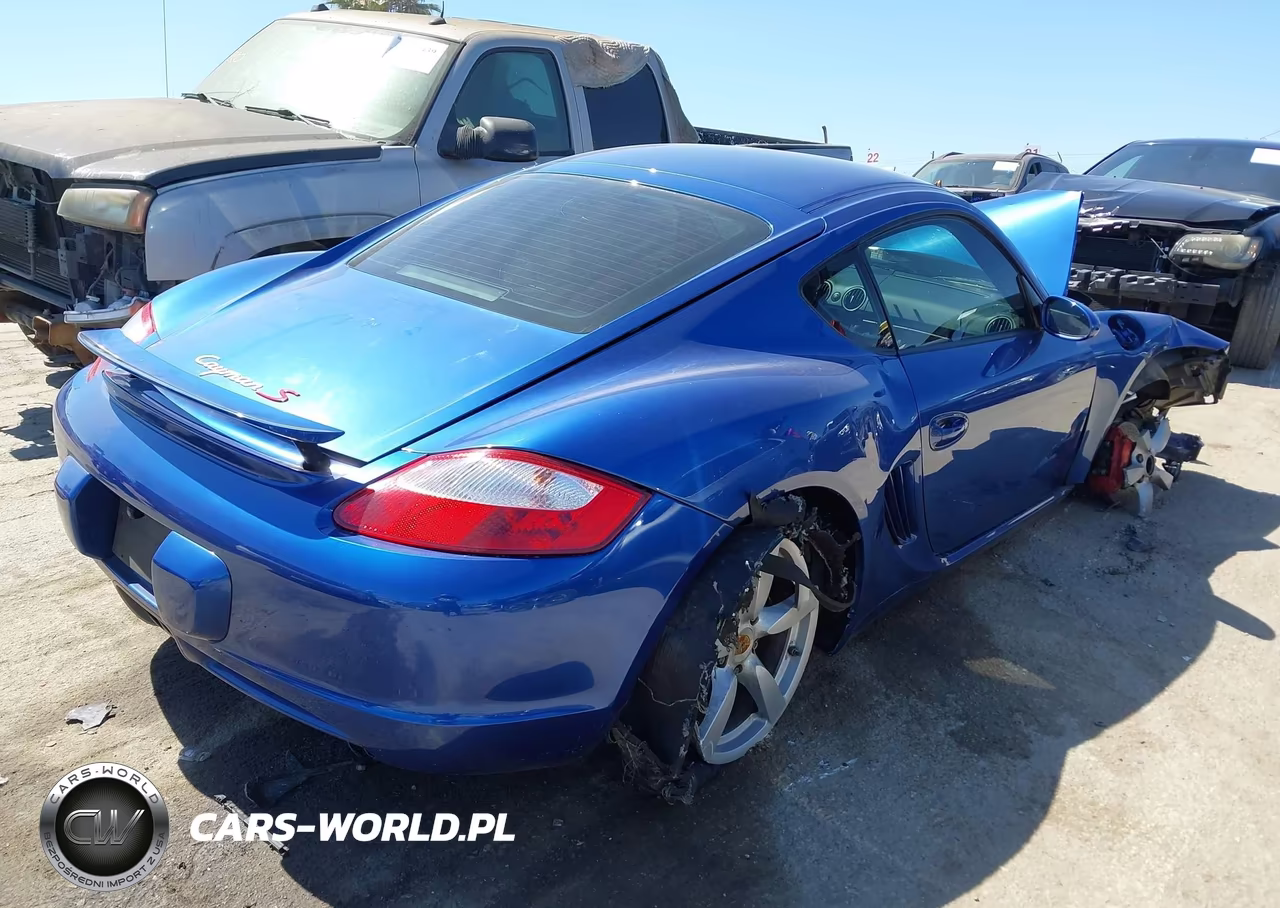 2007 Porsche Cayman S VIN:WP0AB29837U781621 - 4