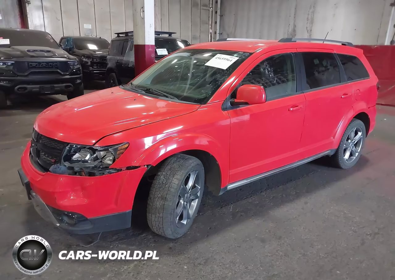 2018 Dodge Journey Crossroad Awd VIN:3C4PDDGG2JT145493 - 2
