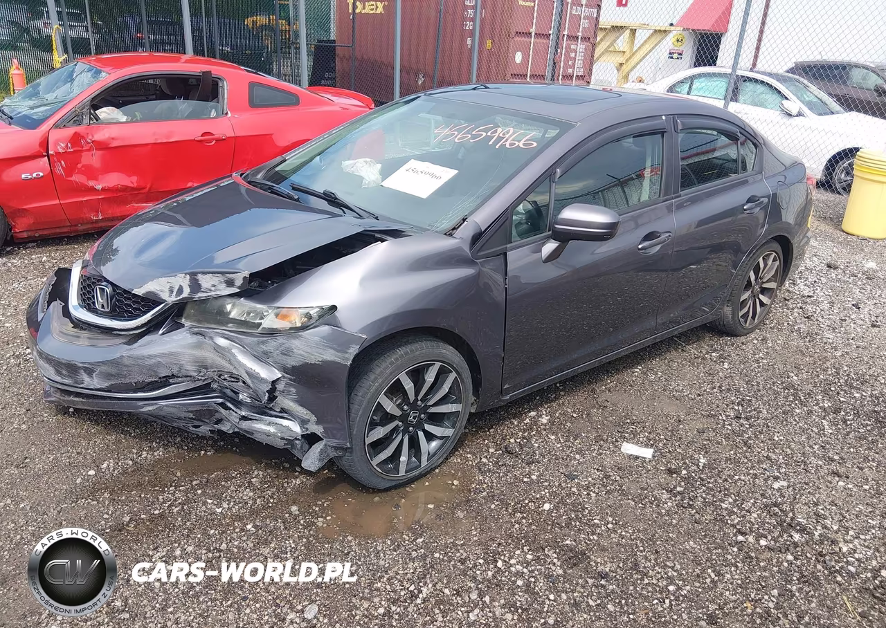 2014 Honda Civic Ex-L VIN:19XFB2F96EE243283 - 2