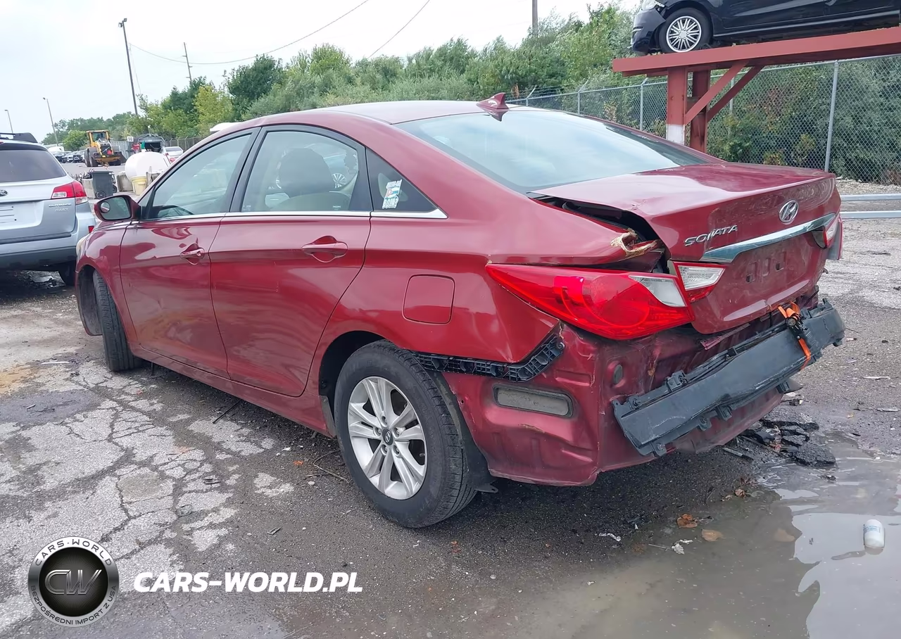 2013 Hyundai Sonata Gls VIN:5NPEB4AC9DH702276 - 3