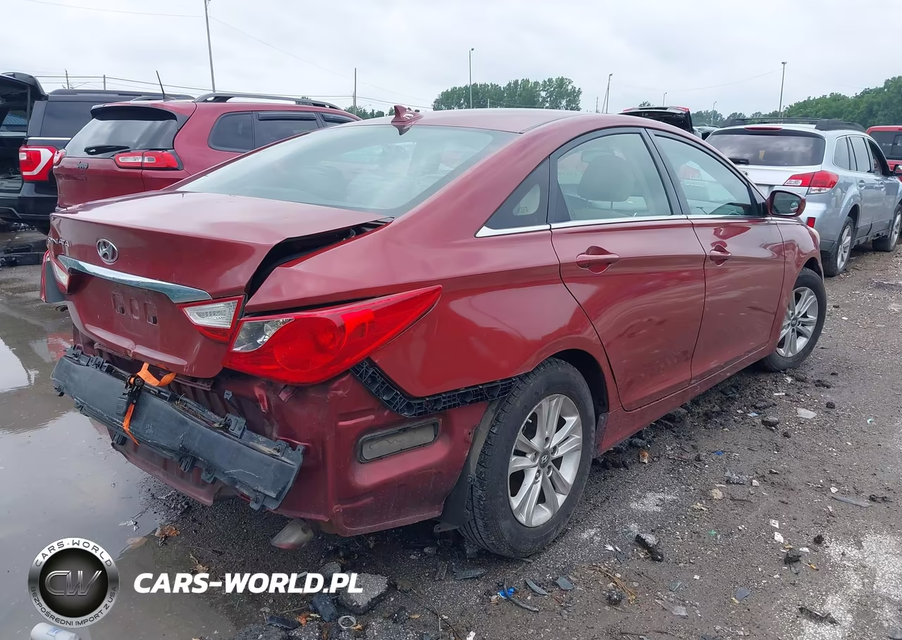 2013 Hyundai Sonata Gls VIN:5NPEB4AC9DH702276 - 4