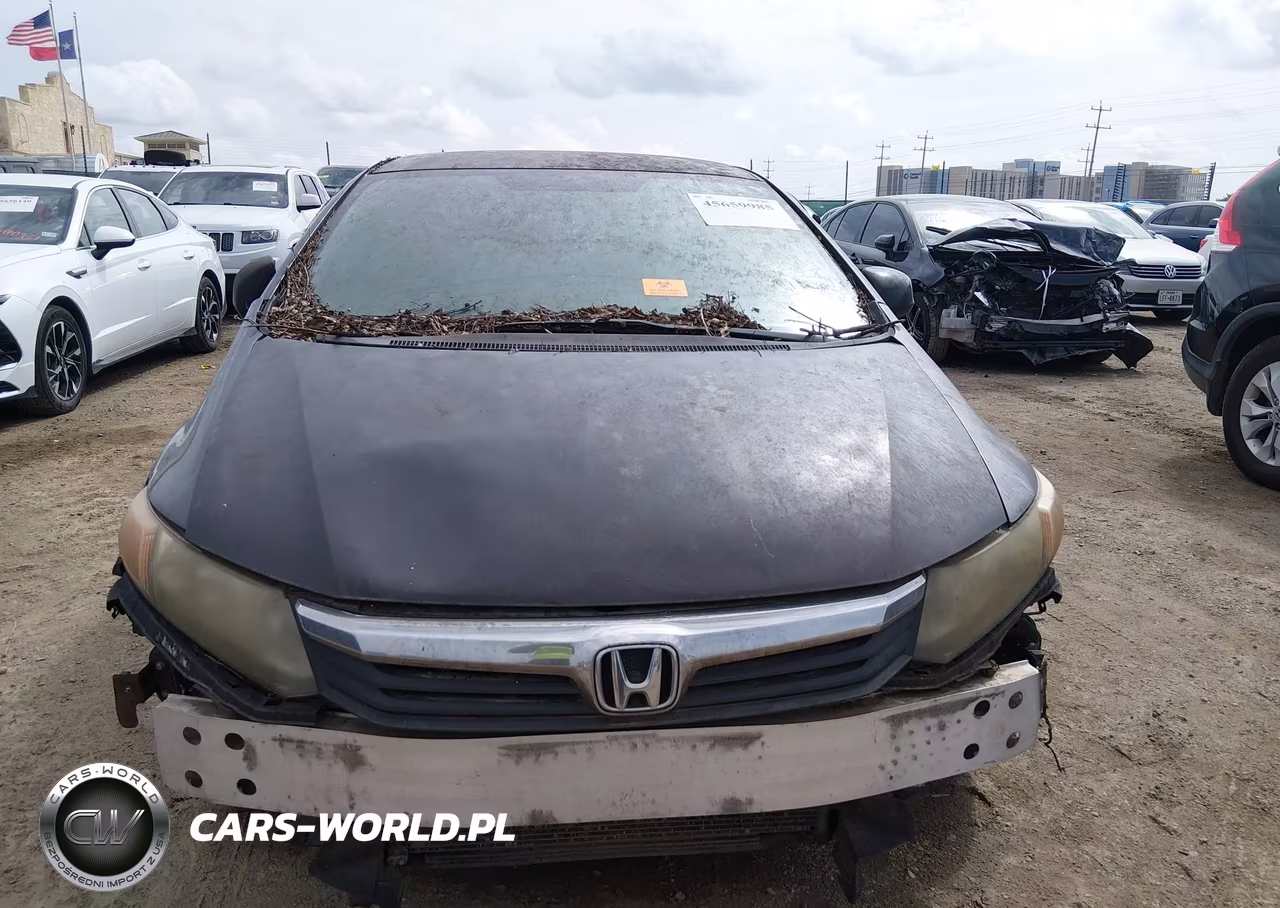 2012 Honda Civic Lx VIN:2HGFB2F52CH333076 - 6