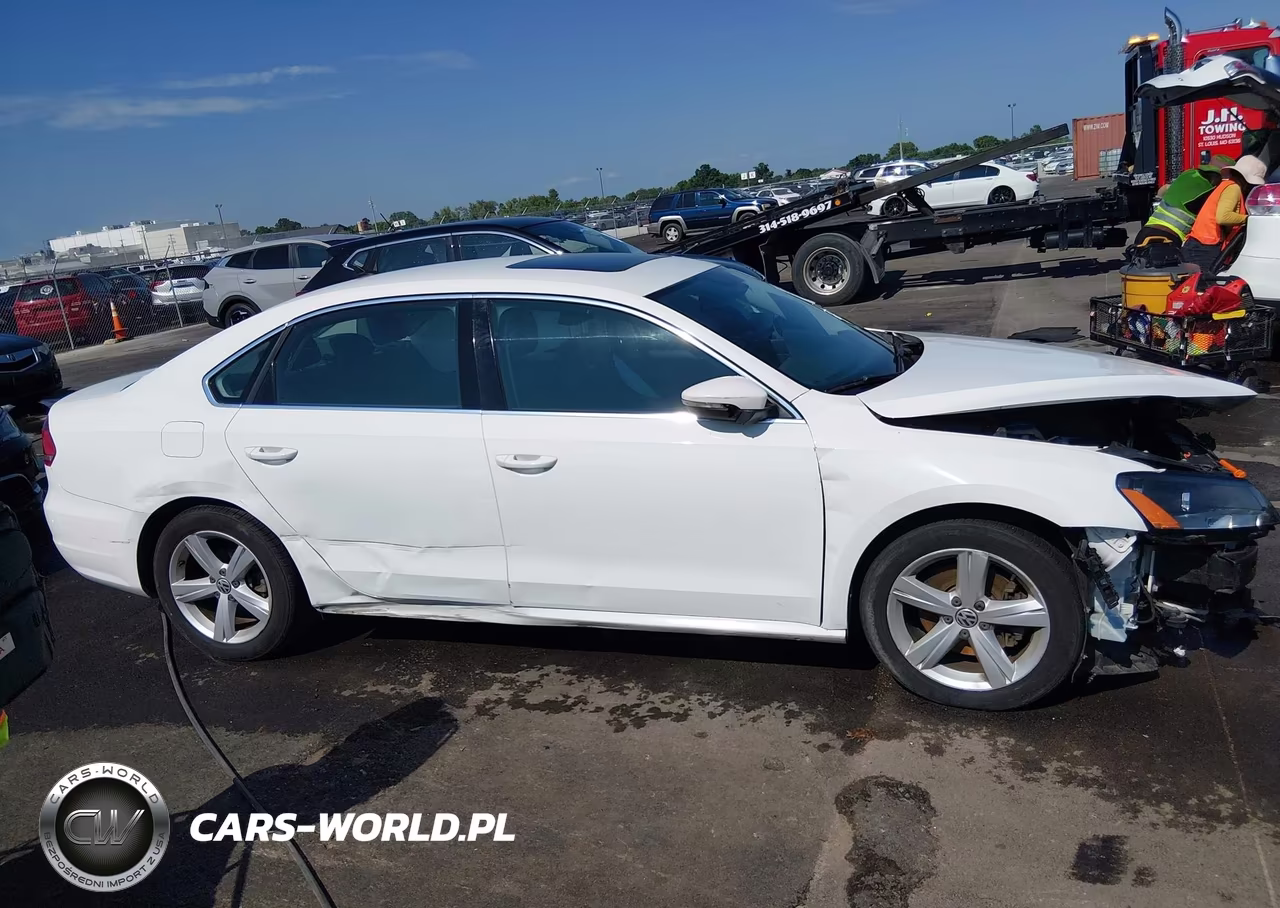 2012 Volkswagen Passat 2.5L Se VIN:1VWBP7A31CC040786 - 14