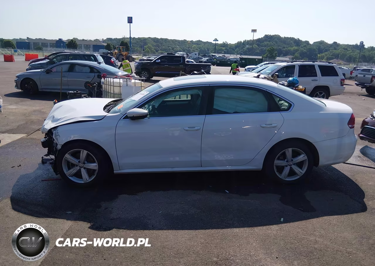 2012 Volkswagen Passat 2.5L Se VIN:1VWBP7A31CC040786 - 15