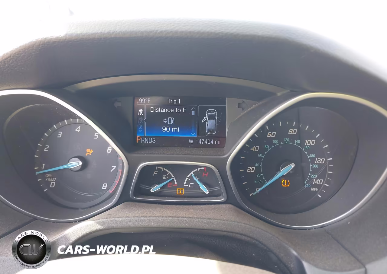 2014 Ford Focus Titanium VIN:1FADP3J25EL195880 - 7
