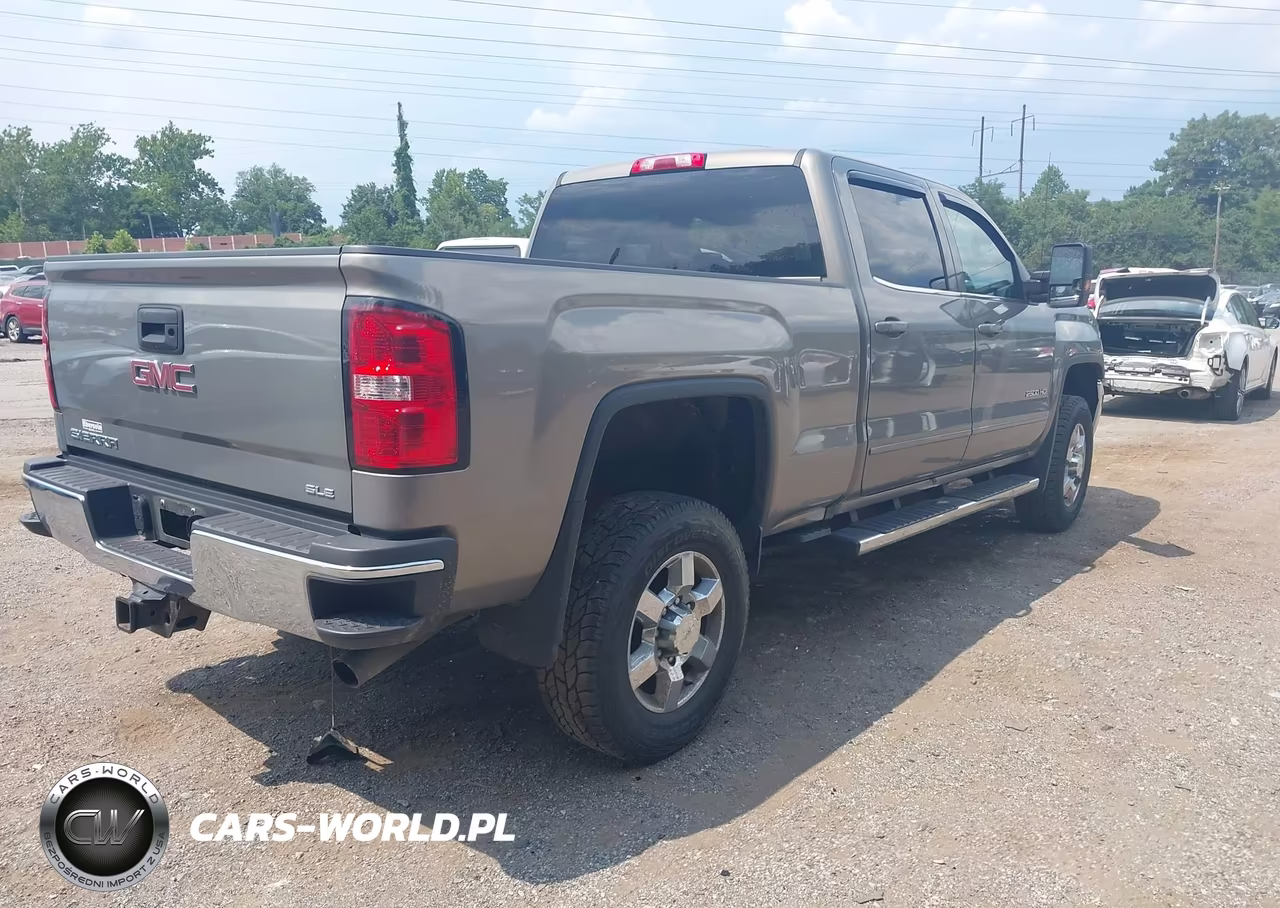 2017 GMC Sierra 2500Hd Sle VIN:1GT12SEG5HF192816 - 4