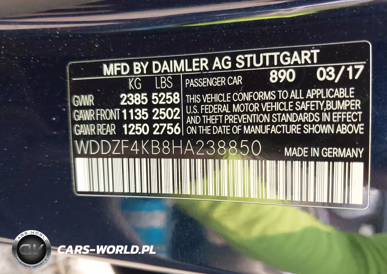 2017 Mercedes-Benz E 300 4Matic VIN:WDDZF4KB8HA238850 - 9