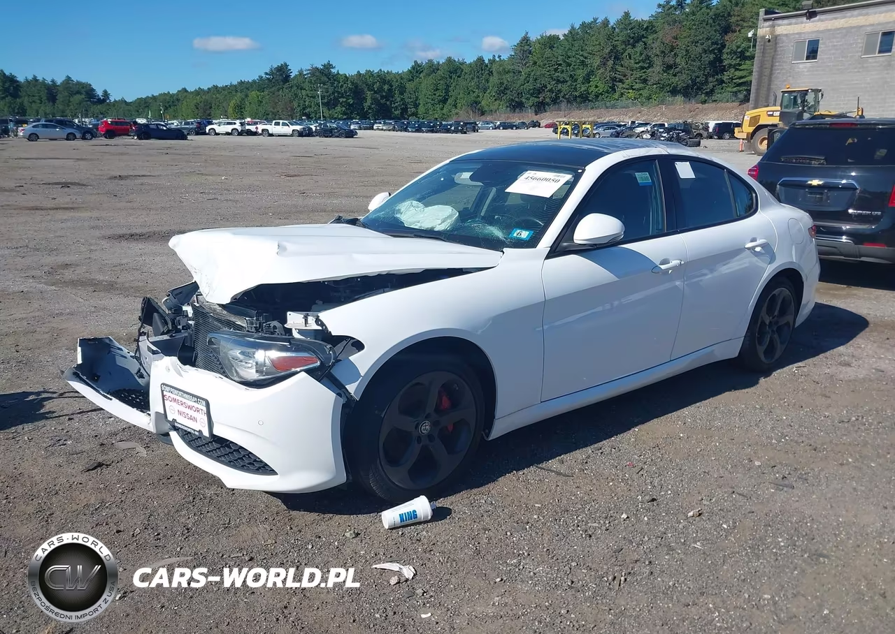 2017 Alfa Romeo Giulia Awd VIN:ZARFAEDN4H7551177 - 2