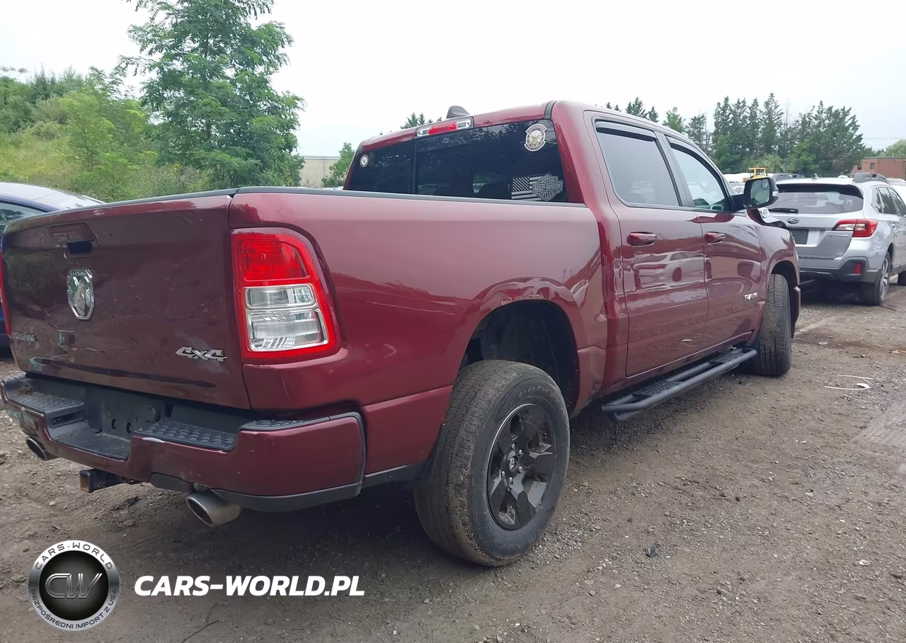 2019 Ram 1500 Big Horn-Lone Star 4X4 5'7 Box VIN:1C6SRFFT6KN608234 - 4