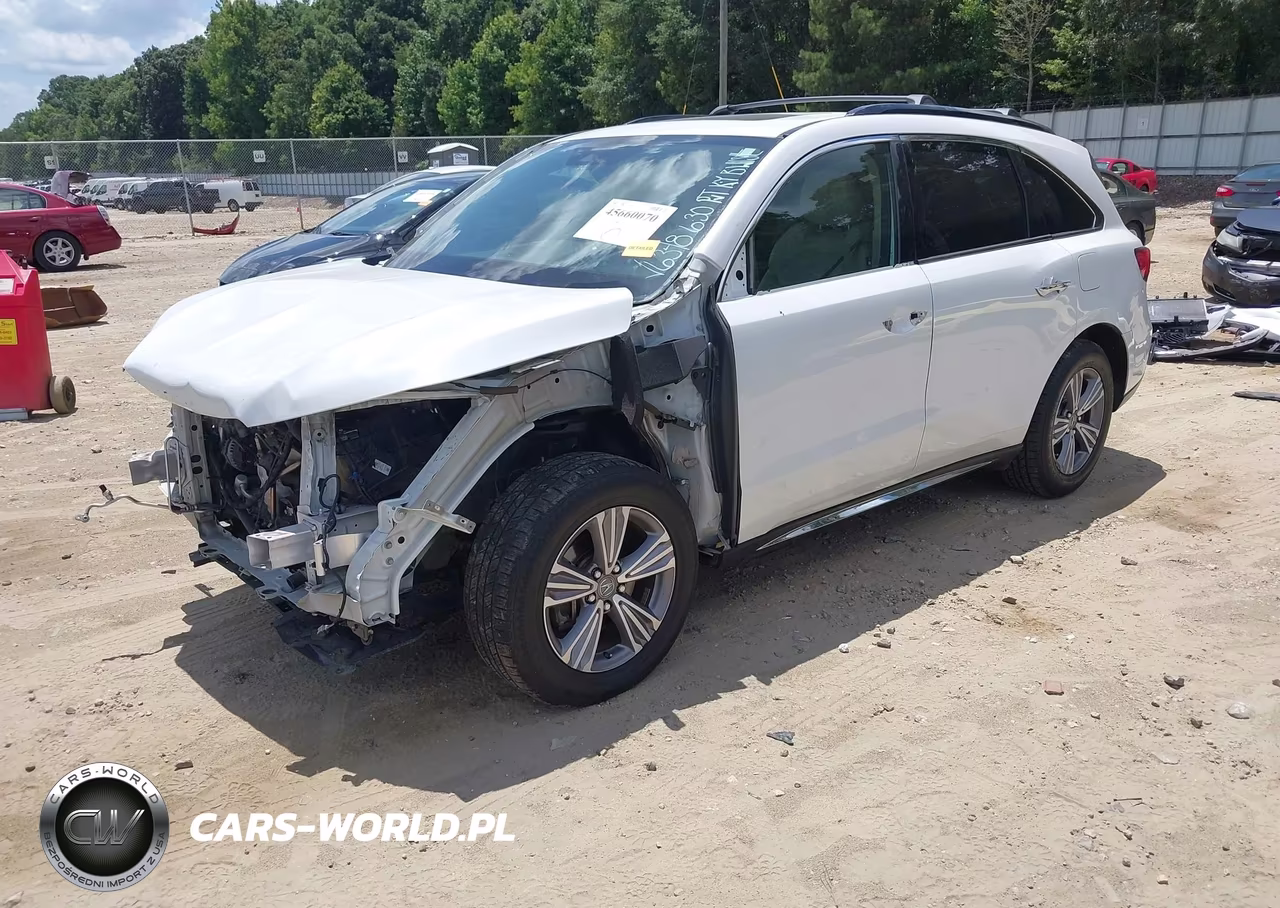 2020 Acura Mdx Standard VIN:5J8YD3H33LL016348 - 2