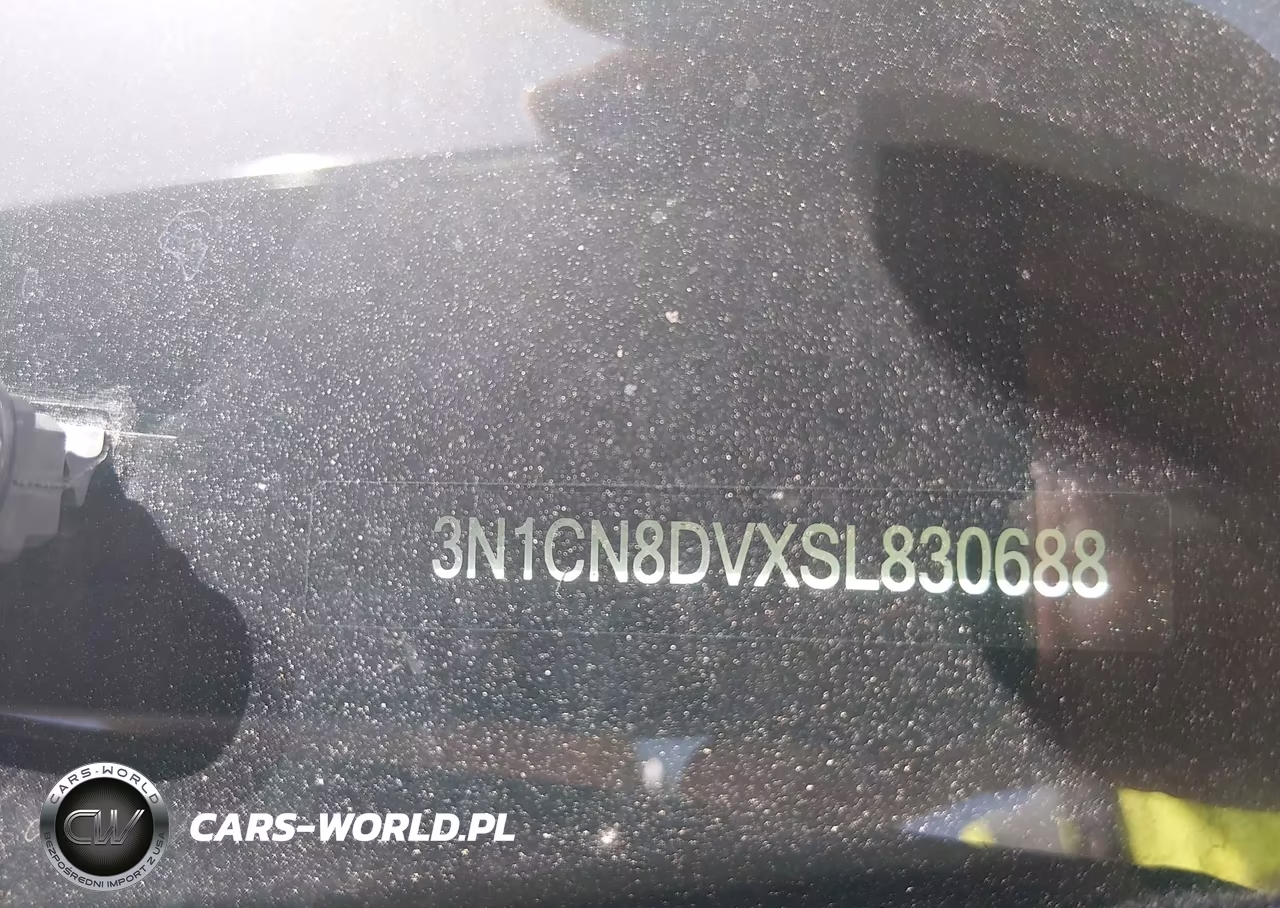 2025 Nissan Versa 1.6 S VIN:3N1CN8DVXSL830688 - 9