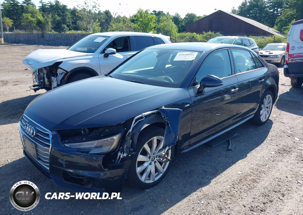 2018 Audi A4 2.0T Premium-2.0T Tech Premium VIN:WAUDNAF43JA068899 - 2