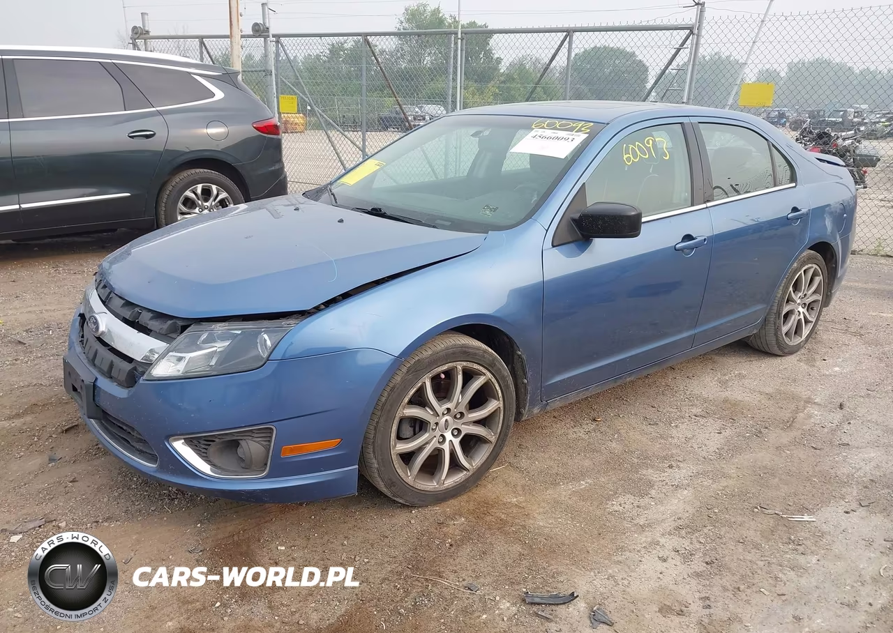 2010 Ford Fusion Se VIN:3FAHP0HA8AR307385 - 2